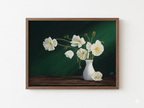 White Poppies (art print)